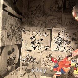 Art mural fait à la main de Disney. Unique en son genre