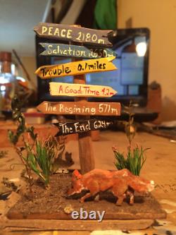 Art unique. Bouteille de collection fantaisie. Pièce unique. Bouteille Jack Daniels.