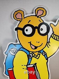 Arthur Marc Brown PBS Kids Aardvark Standee Cutout Advertising Book Store 27	<br/>	<br/> Arthur Marc Brown PBS Kids Aardvark Standee Cutout Publicité Librairie 27