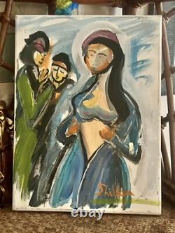 Artiste de Savannah, peinture originale de collection rare, pièce unique éclectique
