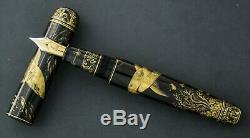 Artus Empereur Magnum Chinkin Sharks Fountain Pen One Of A Kind