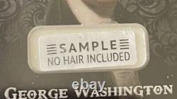 Autographes historiques Échantillon de cheveux ADN/Sans cheveux- George Washington Unique en son genre