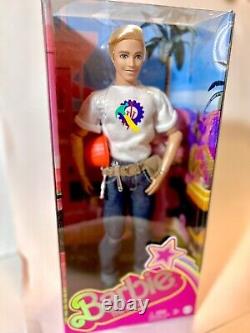 Barbie Le Film Poupée de Collection Ken Est Ken de la Construction. NOUVEAU! Lire d'abord.