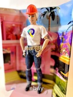 Barbie Le Film Poupée de Collection Ken Est Ken de la Construction. NOUVEAU! Lire d'abord.