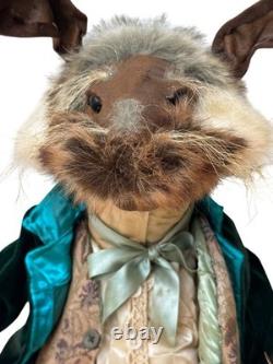 Bethany Lowe 32 Lapin Anglais Unique En Son Genre Art Populaire Livraison Gratuite