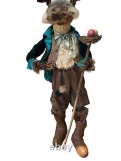 Bethany Lowe 32 Lapin Anglais Unique En Son Genre Art Populaire Livraison Gratuite