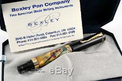 Bexley'dog Lutte Avec La Fontaine Red Baron ' Pen Unique En Son Genre