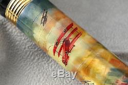 Bexley'dog Lutte Avec La Fontaine Red Baron ' Pen Unique En Son Genre