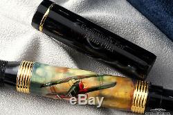 Bexley'dog Lutte Avec La Fontaine Red Baron ' Pen Unique En Son Genre