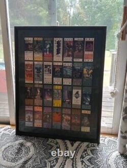 Billets du Superbowl 1967-1994 Encadrés Professionnellement. Collection Unique en Son Genre