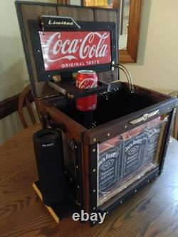Boîte Jack & Coke pour comptoir/bar, pièce unique, fabriquée à la main. JOLIE ?