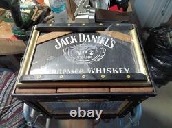 Boîte Jack & Coke pour comptoir/bar, pièce unique, fabriquée à la main. JOLIE ?