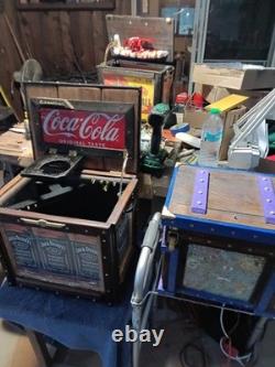 Boîte Jack & Coke pour comptoir/bar, pièce unique, fabriquée à la main. JOLIE ?