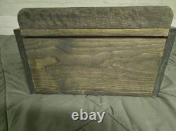 Boîte à pain artisanale unique, pièce unique, jamais utilisée