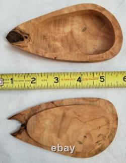 Boîte de rangement en bois de burl faite à la main, unique en son genre