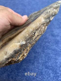 Bol peu profond en onyx marron - Une pièce unique en pierre solide naturelle de forme libre (OOAK)