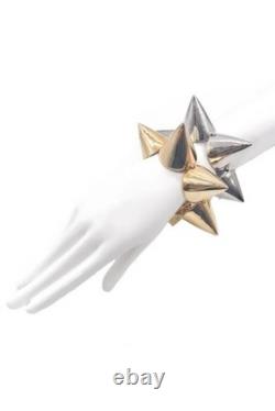 Bracelet cône surdimensionné extra-large en or Eddie Borgo