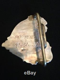 Bridon En Argent Sterling Vtg, Pièce Unique En Son Genre Floyd Caldwell