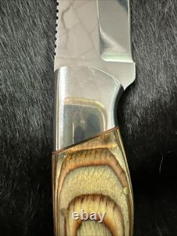 COUTEAU DE CHASSE FAIT À LA MAIN UNIQUE D2 PERSONNALISÉ PAR APOCALYPSE KNIVES USA