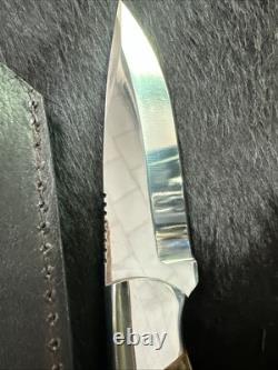 COUTEAU DE CHASSE FAIT À LA MAIN UNIQUE D2 PERSONNALISÉ PAR APOCALYPSE KNIVES USA