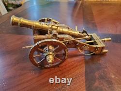 Canon miniature fait main, pièce unique, réalisé par un maître artisan italien