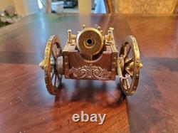 Canon miniature fait main, pièce unique, réalisé par un maître artisan italien