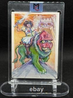 Cartes Masterpiece 2025 Le Magicien d’Oz merveilleux 1 exemplaire unique ! Sketch Auto Herminio