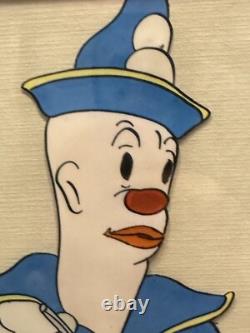 Célèbre KOKO Clown des années 1930, animation cel produit à la main, unique en son genre avec certificat d'authenticité