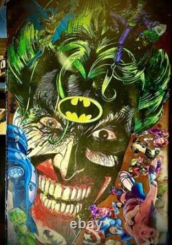 Collage de super-héros/vilains personnalisés uniques en leur genre