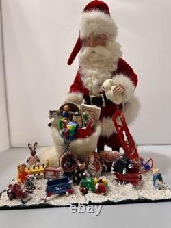 Collection Elaine Roesle Saint Nicolas, pièce unique rare, livraison du Père Noël