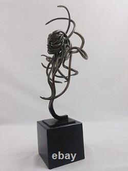 Collection Han Vo Sculpture Signée Bronze De La Tête Planet One Of A Kind