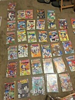 Collection Sonic Archie Comic Un D'un Genre