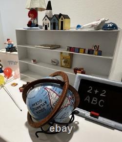 Collection Unique Vtg & Artisanale de Miniatures de Maison de Poupée - Meubles Inclus