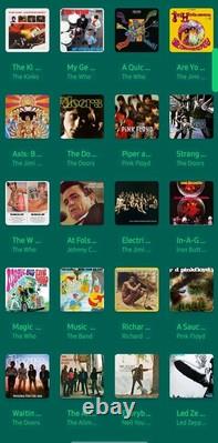 Collection de Musique MP3. Unique en son genre ! Plus de 22 000 chansons couvrant plus de 50 ans.
