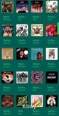 Collection de Musique MP3. Unique en son genre ! Plus de 22 000 chansons couvrant plus de 50 ans.
