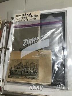 Collection de documents éphémères uniques de John Greenleaf J. G. Whittier - ALPAGA