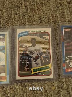 Collection de lots de cartes de baseball de Ken Griffey Jr - Une rareté unique