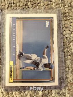 Collection de lots de cartes de baseball de Ken Griffey Jr - Une rareté unique