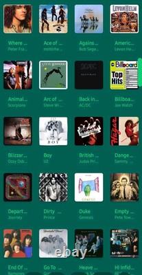 Collection de musique numérique unique en son genre. Plus de 23 000 chansons couvrant plus de 60 ans.