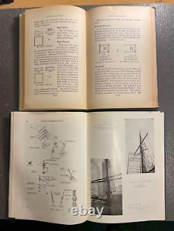 Collection unique de 14 livres sur les modèles de bateaux à voile (2 300 pages au total)