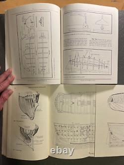 Collection unique de 14 livres sur les modèles de bateaux à voile (2 300 pages au total)