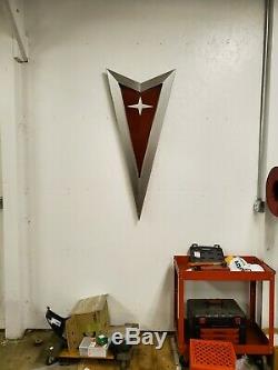 Concessionnaire Pontiac Arrowhead Sign One Of A Kind