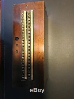 Conseil 1939 Vintage Western Electric Cross Connect Box 310 Cord Un D'une Sorte