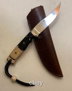Couteau à lame fixe unique fait sur mesure, Custom DM Knife 1993