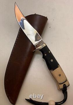Couteau à lame fixe unique fait sur mesure, Custom DM Knife 1993