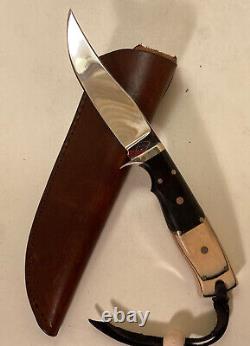 Couteau à lame fixe unique fait sur mesure, Custom DM Knife 1993