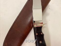 Couteau à lame fixe unique fait sur mesure, Custom DM Knife 1993