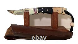 Couteau à lame fixe unique fait sur mesure, Custom DM Knife 1993