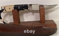 Couteau à lame fixe unique fait sur mesure, Custom DM Knife 1993