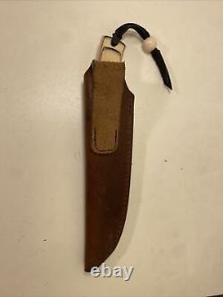 Couteau à lame fixe unique fait sur mesure, Custom DM Knife 1993